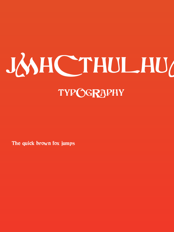 JMHCthulhumbusUGalt2-Regular Poster