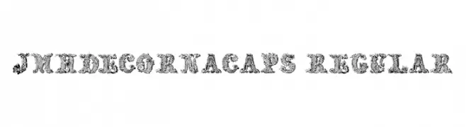 JMHDecornaCaps-Regular  Descarca Fonturi Gratis