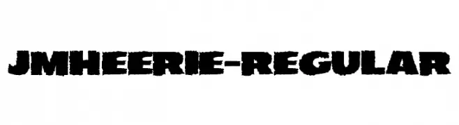 JMHEERIE-Regular  baixar fontes gratis