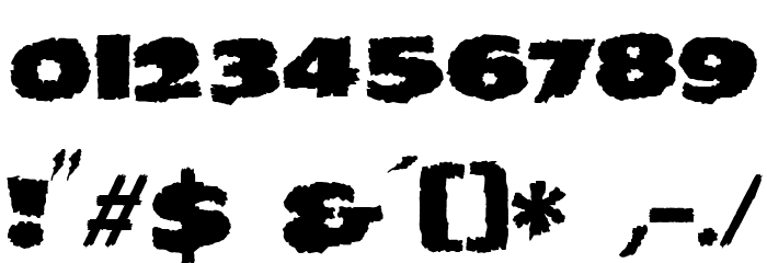 JMHEERIE-Regular Font OTHER CHARS