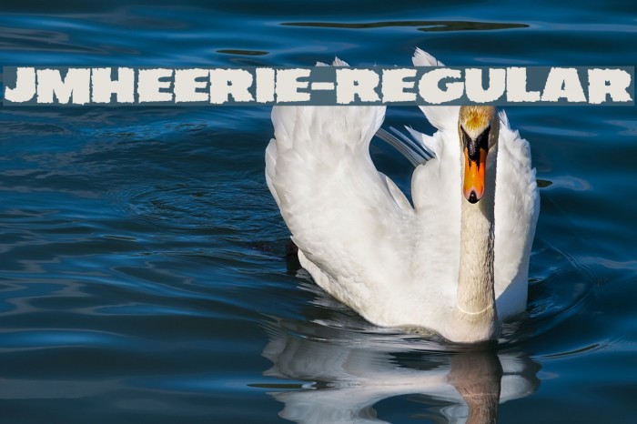 JMHEERIE-Regular Font examples
