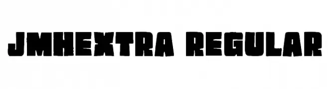 JMHEXTRA-Regular  Descarca Fonturi Gratis