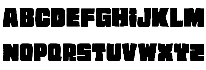 JMHEXTRA-Regular Font LOWERCASE