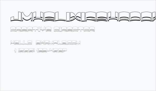 JMHElixirShadow-Regular Business Card