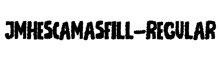 JMHEscamasFill-Regular फ़ॉन्ट