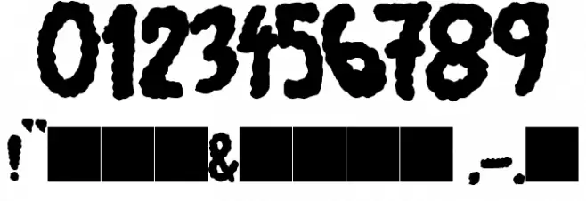 JMHEscamasFill-Regular Font OTHER CHARS