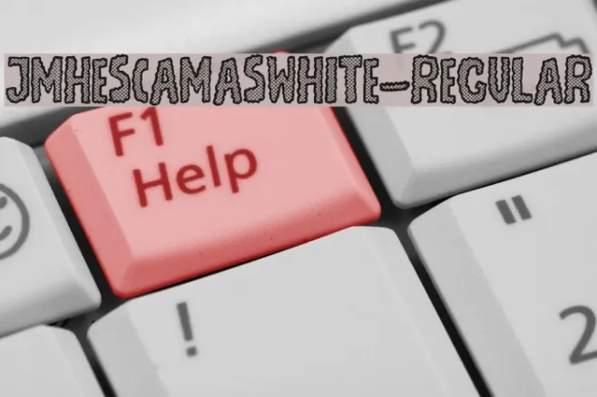 JMHEscamasWhite-Regular Example 2