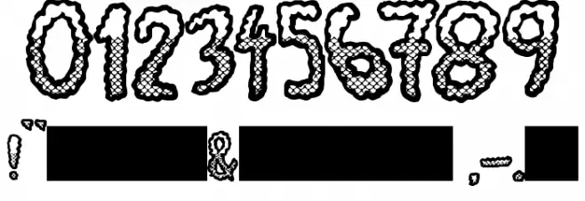 JMHEscamasWhiteDown-Regular Fonte OUTROS PERSONAGENS