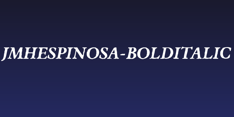 JMHEspinosa-BoldItalic Social Header