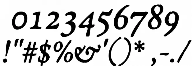 JMHEspinosa-Italic Font OTHER CHARS