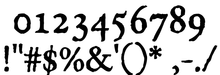 JMHEspinosa-Regular Font OTHER CHARS