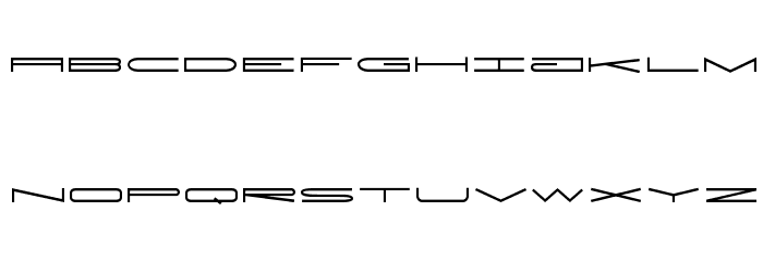 JMHExtraWide-UltraexpandedRegul Font LOWERCASE
