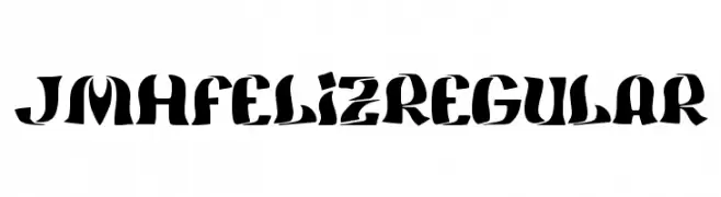 JMHFeliz-Regular  font caratteri gratis