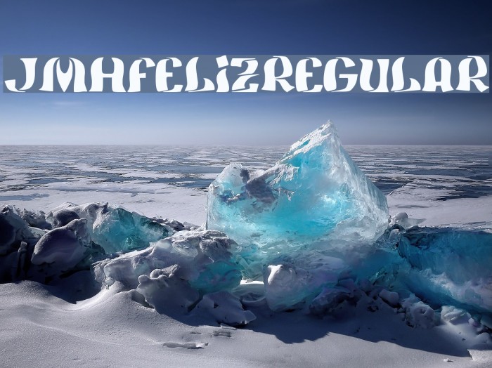 JMHFeliz-Regular Font examples