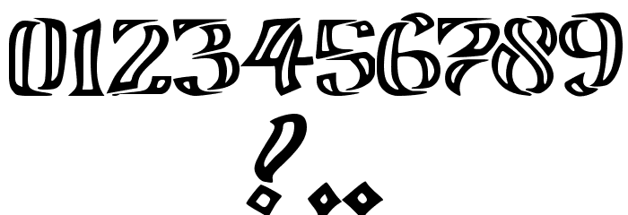 JMHFelizOut-Regular Font OTHER CHARS