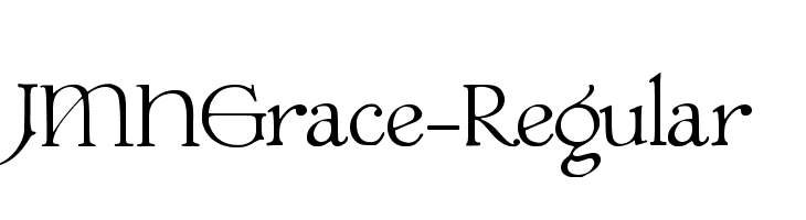 JMHGrace-Regular  Frei Schriftart Herunterladen