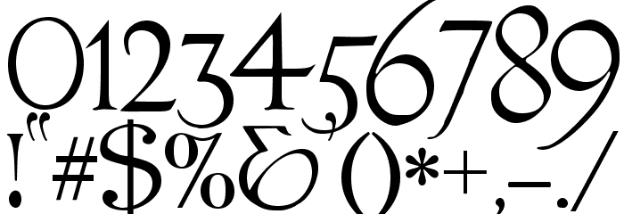 JMHGrace-Regular Font OTHER CHARS