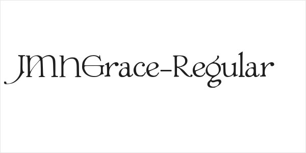 JMHGrace-Regular Logo
