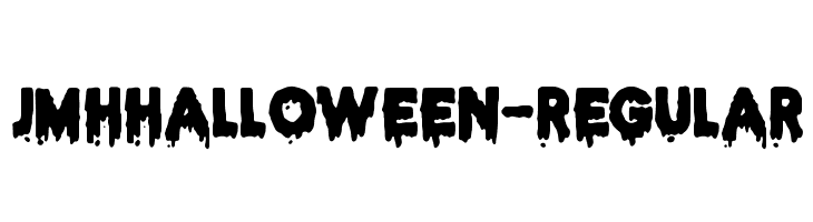 JMHHALLOWEEN-Regular Font