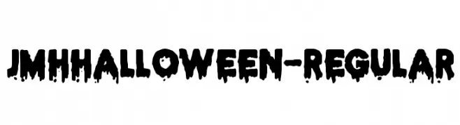 JMHHALLOWEEN-Regular  Fuentes Gratis Descargar