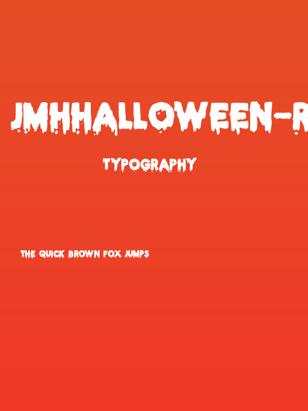JMHHALLOWEEN-Regular Poster