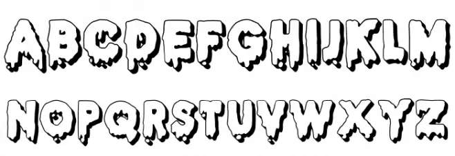 JMHHALLOWEEN3D-Regular Fonte MAIÚSCULAS