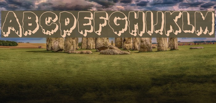 JMHHALLOWEEN3D-Regular Font examples