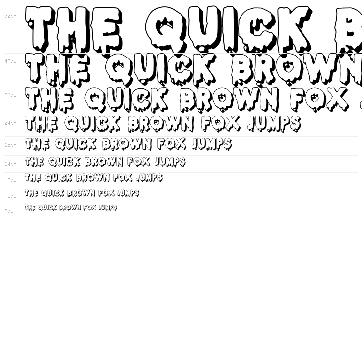 JMHHALLOWEEN3D-Regular Waterfall