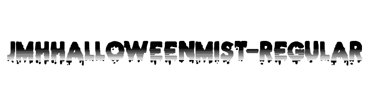 JMHHALLOWEENMIST-Regular  Frei Schriftart Herunterladen