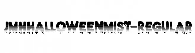 JMHHALLOWEENMIST-Regular  font caratteri gratis