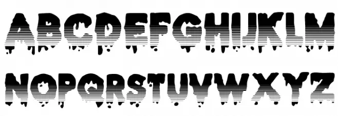 JMHHALLOWEENMIST-Regular Schriftart Kleinbuchstaben