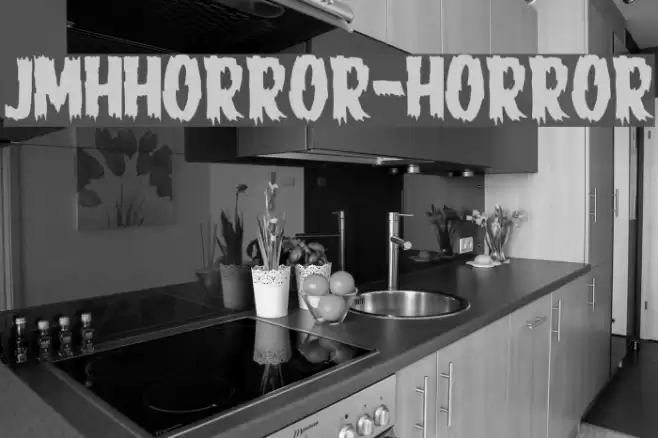 JMHHORROR-HORROR Font examples