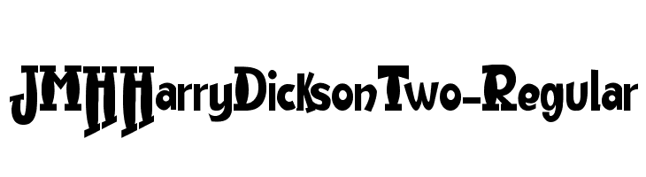 JMHHarryDicksonTwo-Regular Polices