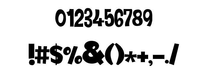 JMHHarryDicksonTwo-Regular Font OTHER CHARS