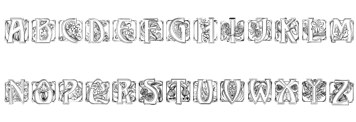 JMHIllusCaps-Regular Font LOWERCASE