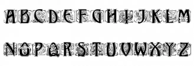 JMHIllusCapsBlack-Regular Шрифта ВЕРХНИЙ