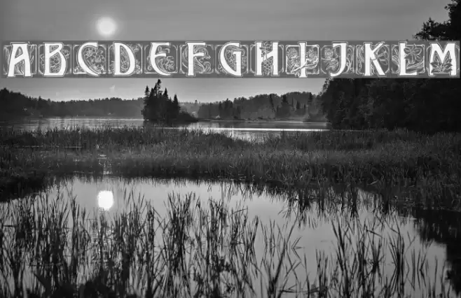 JMHIllusCapsBlack-Regular Font examples