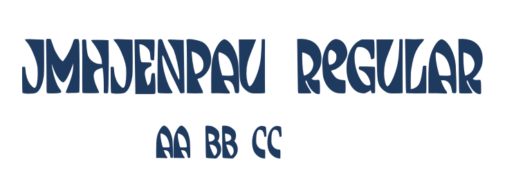 JMHJENPAU-Regular Font Preview