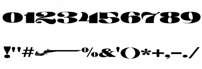 JMHJezail-Regular Font OTHER CHARS