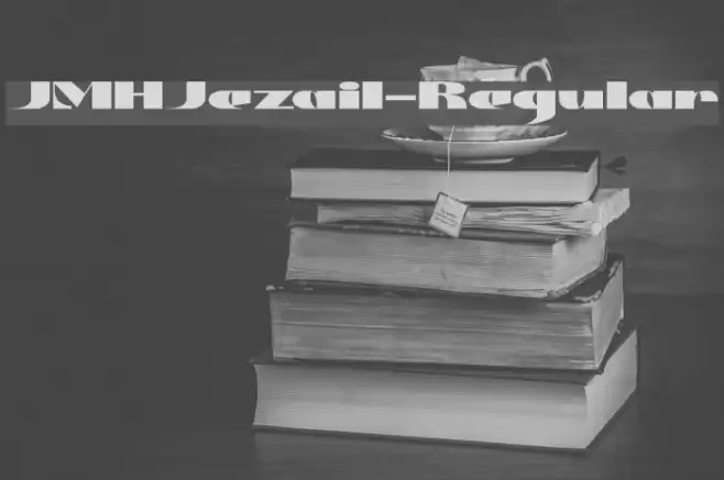 JMHJezail-Regular Font examples