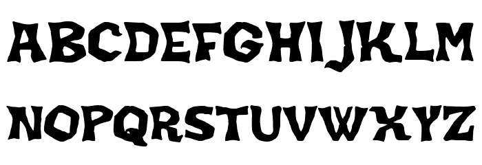 JMHKORAK-Regular Font LOWERCASE