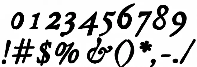 JMHLegajo-BoldItalic Font OTHER CHARS