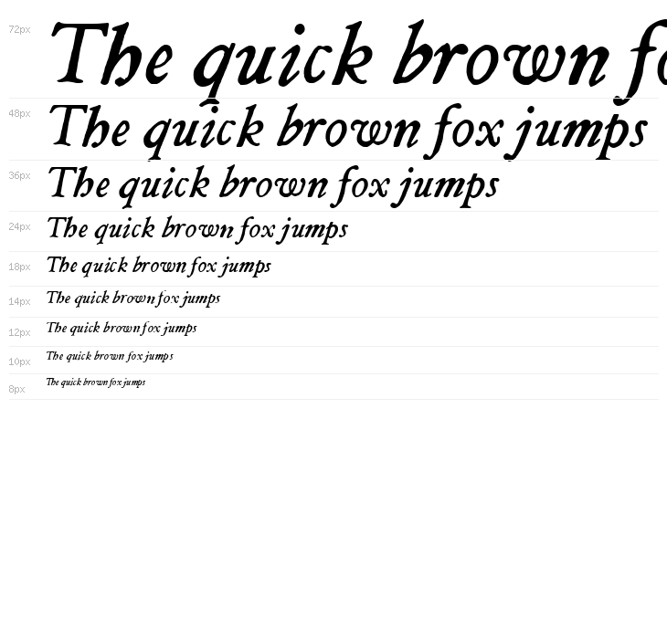 JMHLegajo-Italic Waterfall