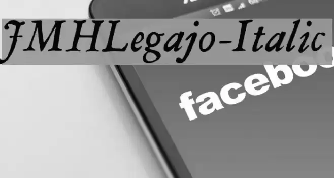 JMHLegajo-Italic Font examples
