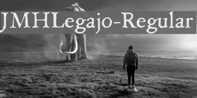 JMHLegajo-Regular Font examples