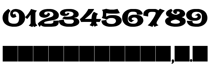 JMHMEJANA-Regular Font OTHER CHARS