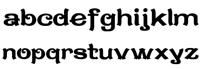 JMHMEJANA-Regular Font LOWERCASE