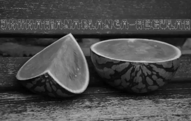 JMHMarianaBlanca-Regular Font examples