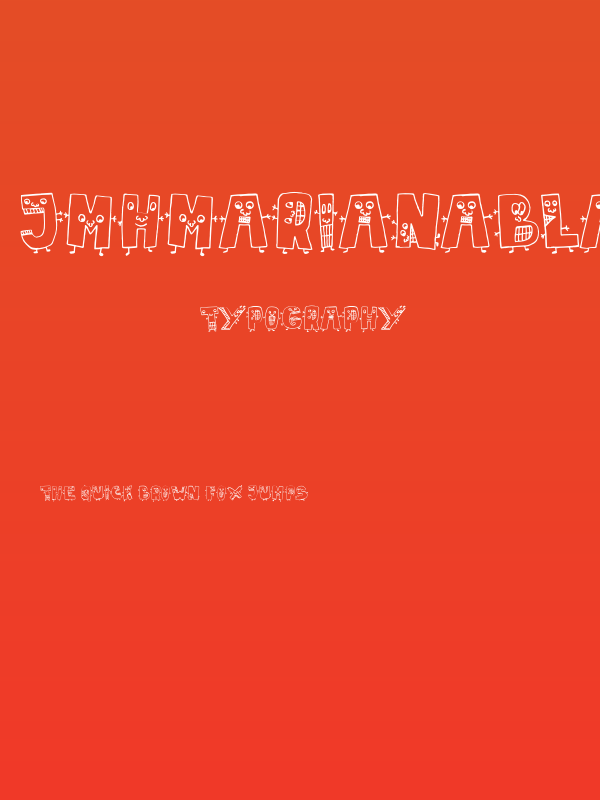 JMHMarianaBlanca-Regular Poster