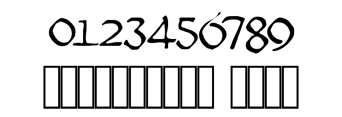 JMHMoreneta-Regular Font OTHER CHARS